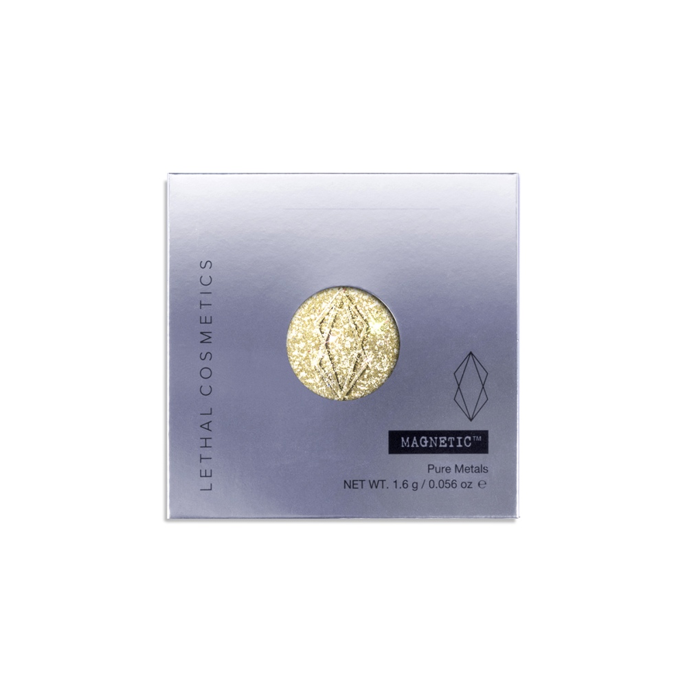 Lethal Cosmetics - Pyrite Pure Metals Lidschatten - Goldfarben